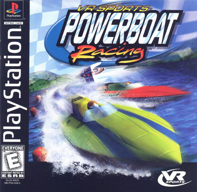 VR Sports Powerboat Racing - PS1 Game