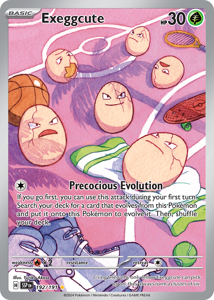 Exeggcute (192/191) - Surging Sparks
