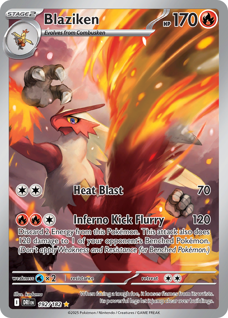 Blaziken (192/182) - Destined Rivals