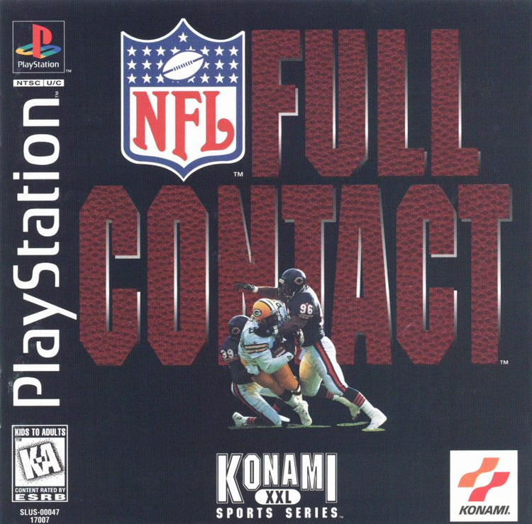 NFL Full Contact - PS1 Game