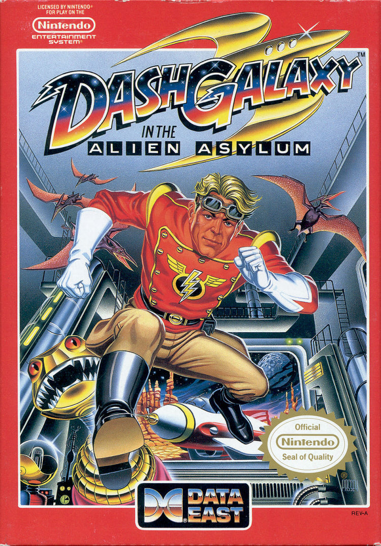 Dash Galaxy in the Alien Asylum - NES Game