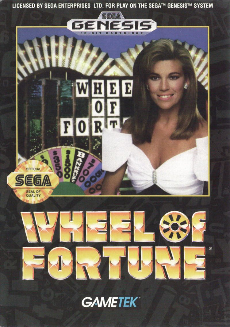 Wheel of Fortune - Sega Genesis Game