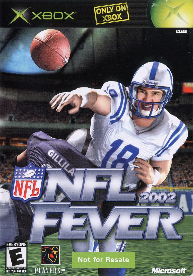 NFL Fever 2002 - Xbox Game