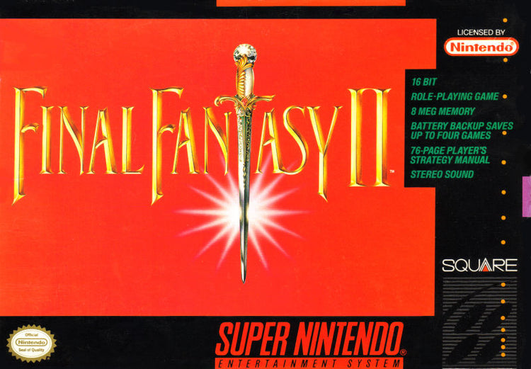 Final Fantasy II - SNES Game