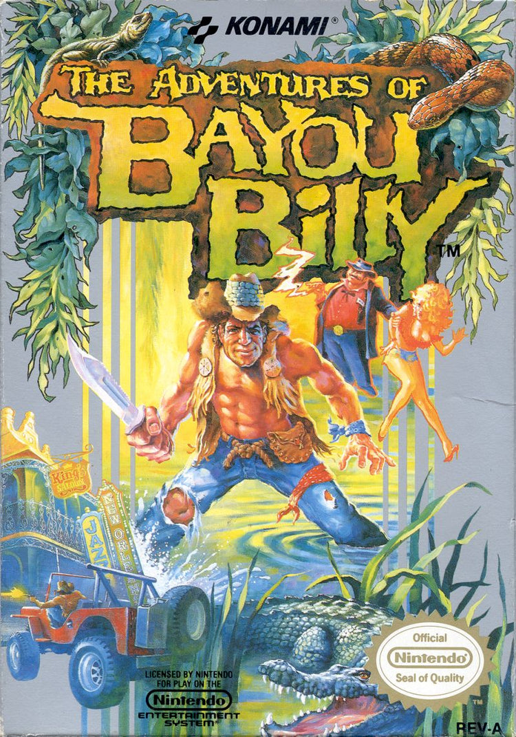 Adventures of Bayou Billy - NES Game
