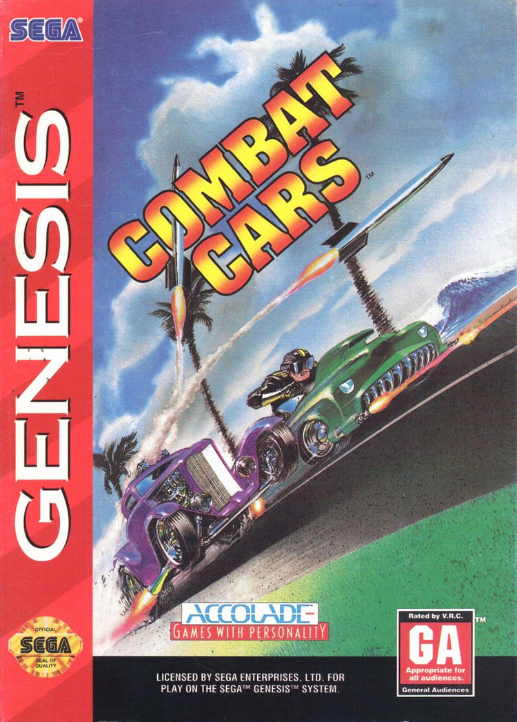 Combat Cars - Sega Genesis Game