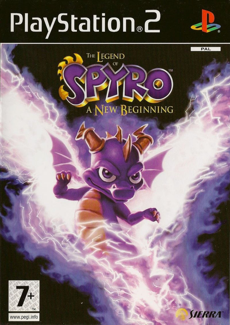 Legend of Spyro A New Beginning - PS2 Game