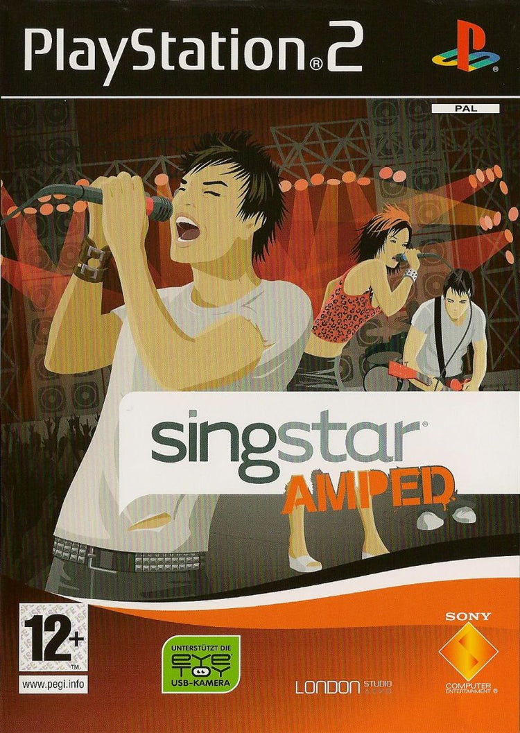 Singstar Amped - PS2 Game