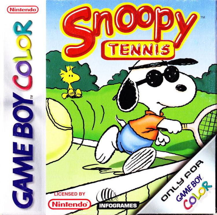 Snoopy Tennis - Gameboy Color Game