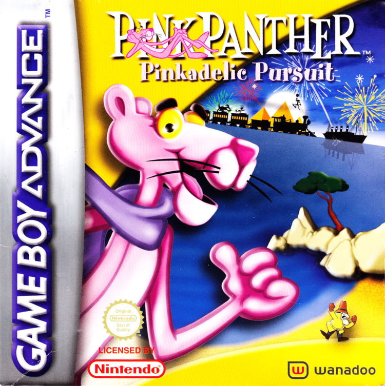 Pink Panther Pinkadelic Pursuit - GBA Game