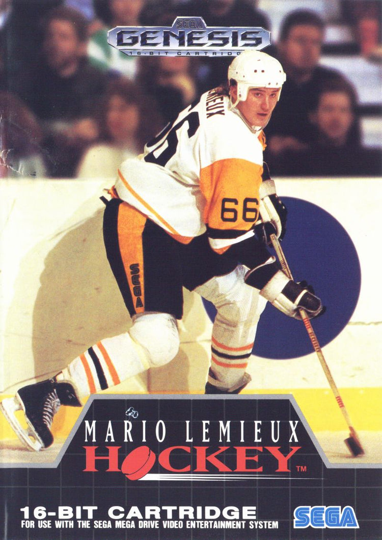 Mario Lemieux Hockey - Sega Genesis Game