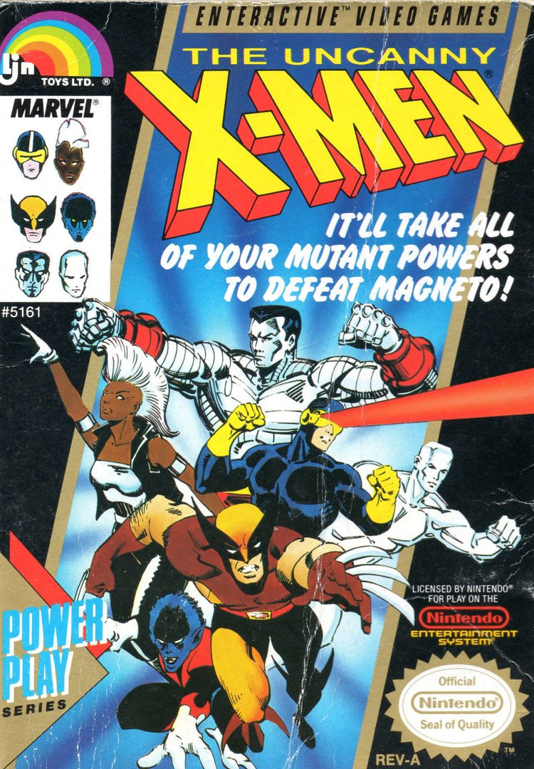 The Uncanny X-Men - NES Game