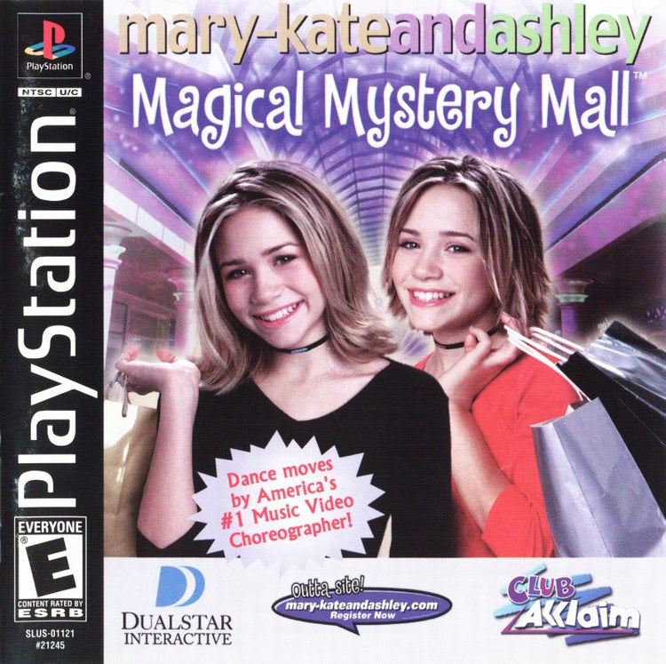 Mary-Kate and Ashley Magical Mystery Mall - PS1 Game