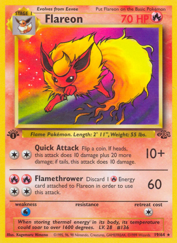 Flareon (19/64) - Jungle