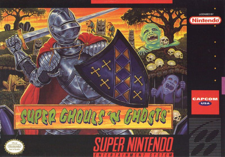 Super Ghouls 'N Ghosts - SNES Game