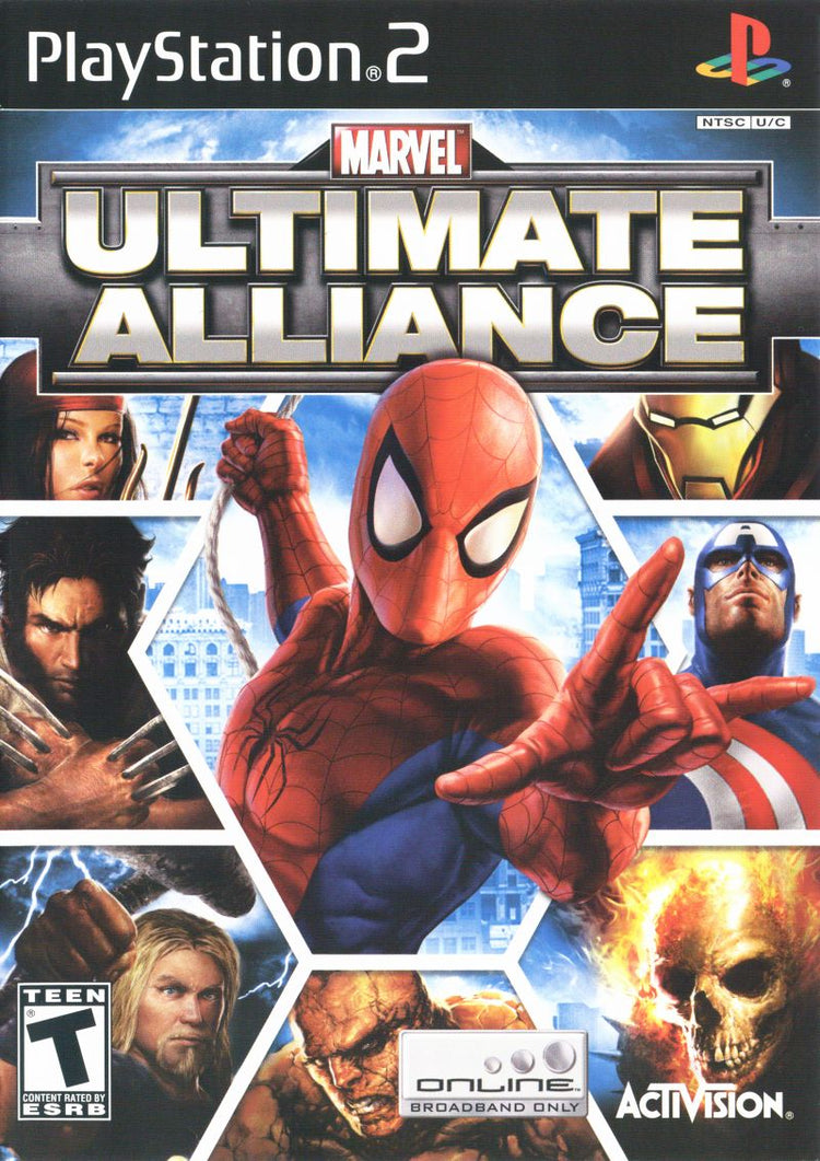 Marvel Ultimate Alliance - PS2 Game
