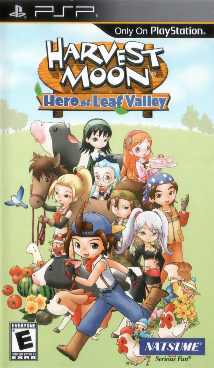 Harvest Moon: Hero of Leaf Valley - PSP Game