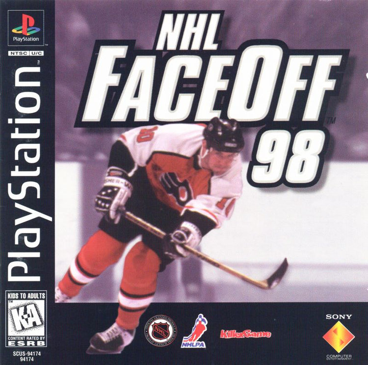 NHL FaceOff 98 - PS1 Game