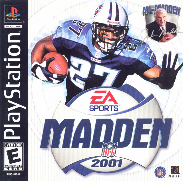 Madden 2001 - PS1 Game