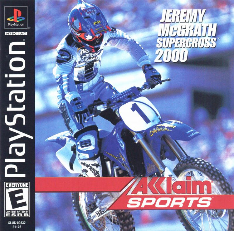 Jeremy McGrath Supercross 2000 - PS1 Game