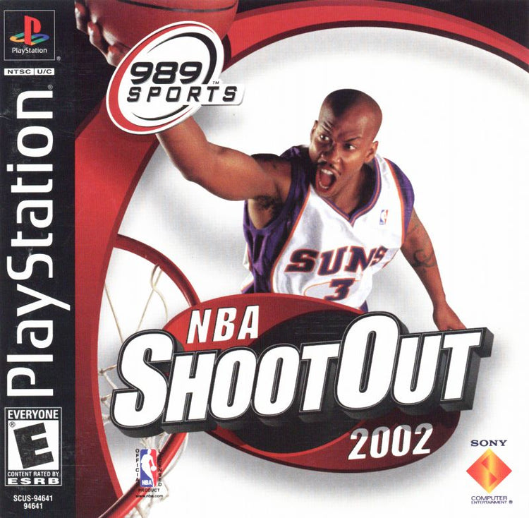 NBA ShootOut 2002 - PS1 Game