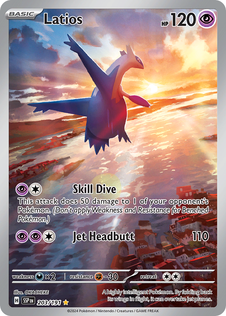 Latios (203/191) - Surging Sparks