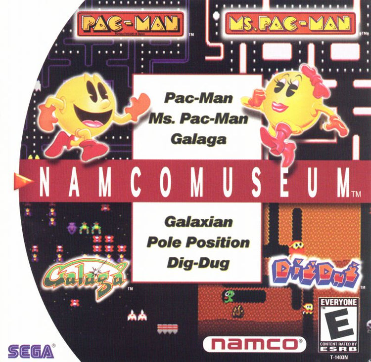 Namco Museum - Sega Dreamcast Game