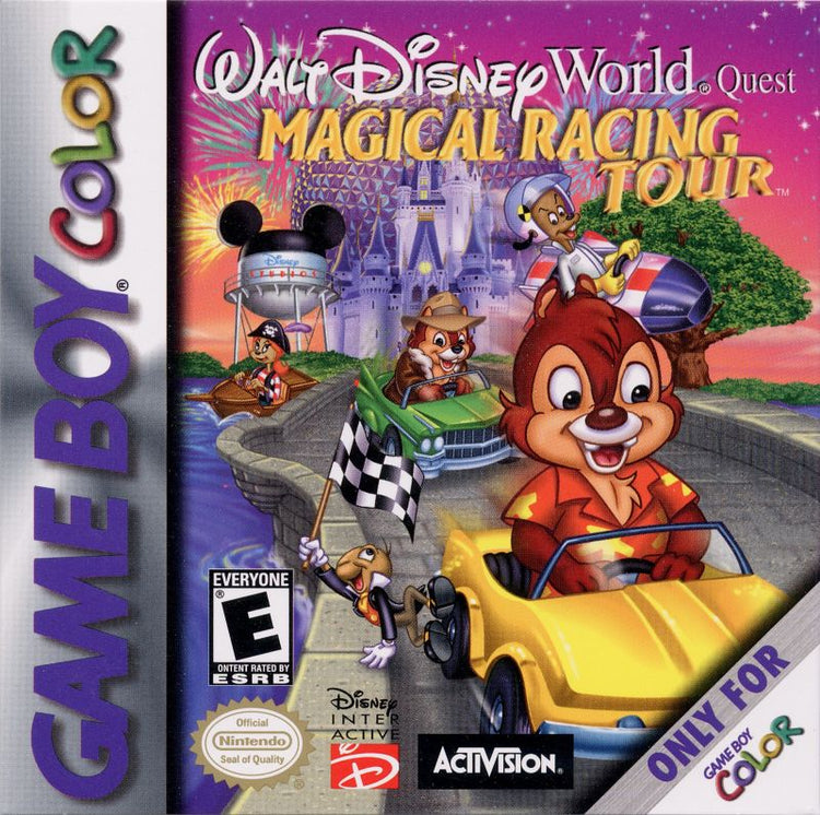 Walt Disney World Quest: Magical Racing Tour - Gameboy Color Game