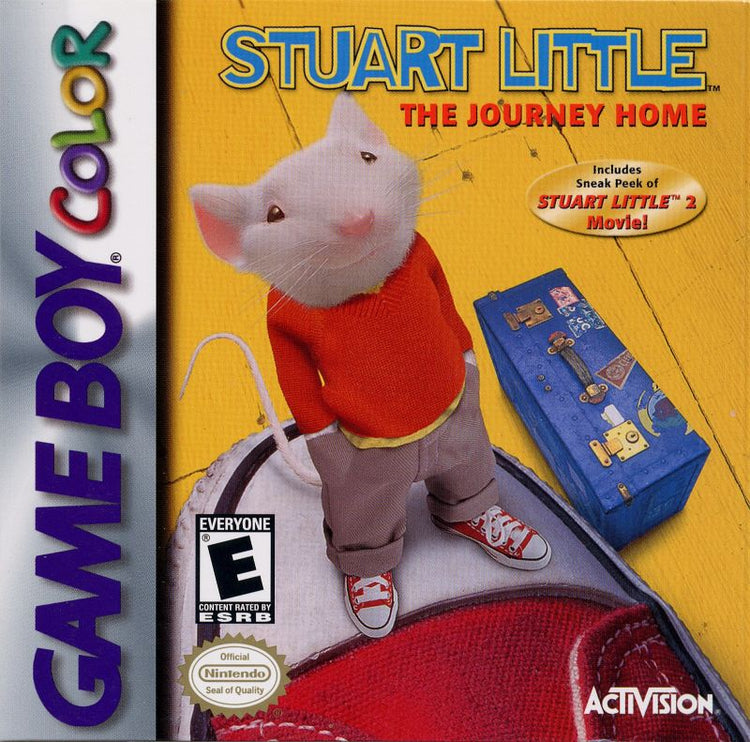 Stuart Little Journey Home - Gameboy Color Game