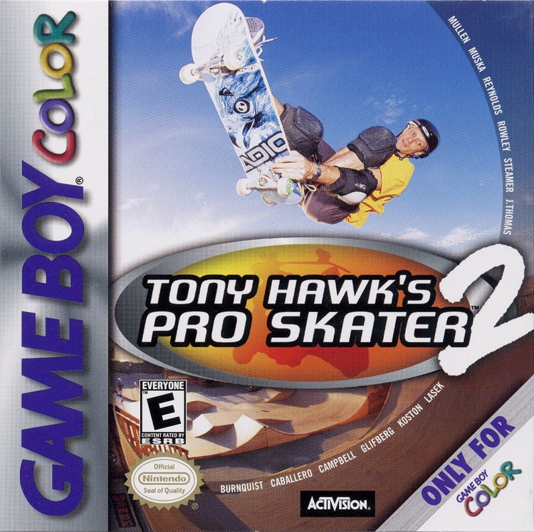 Tony Hawk 2 - Gameboy Color Game