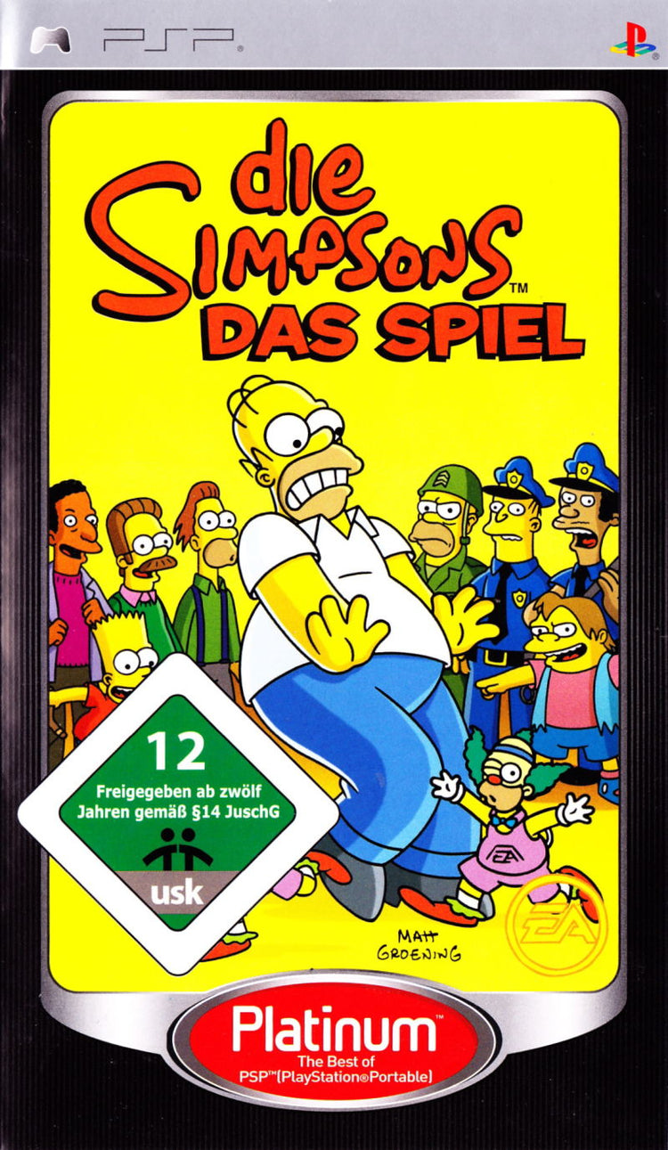 The Simpsons Game - PSP Game