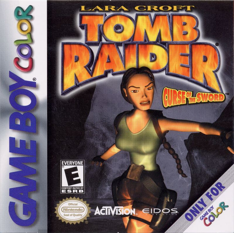 Tomb Raider Curse of the Sword - Gameboy Color Game