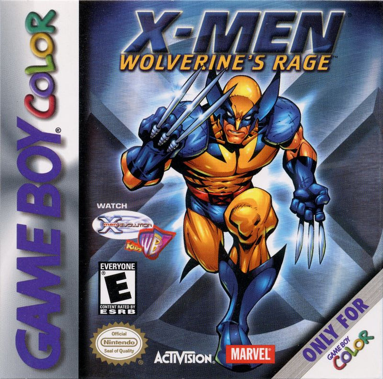 X-men Wolveri - NES Game Rage - Gameboy Color Game