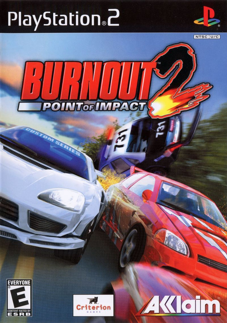 Burnout 2 Point of Impact - PS2 Game