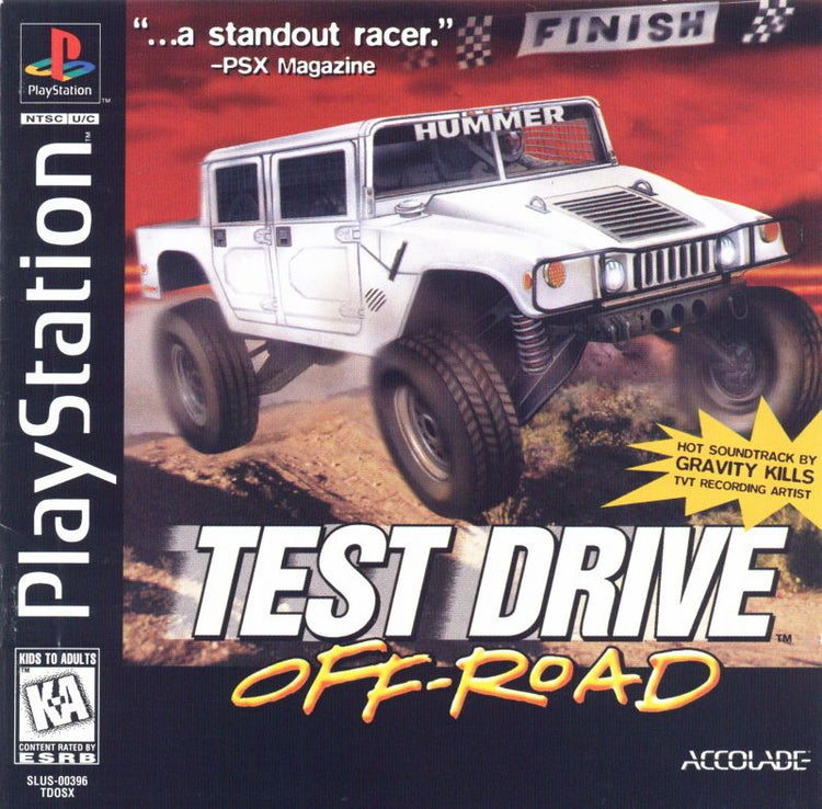 Test Drive Off Road - PS1 Game