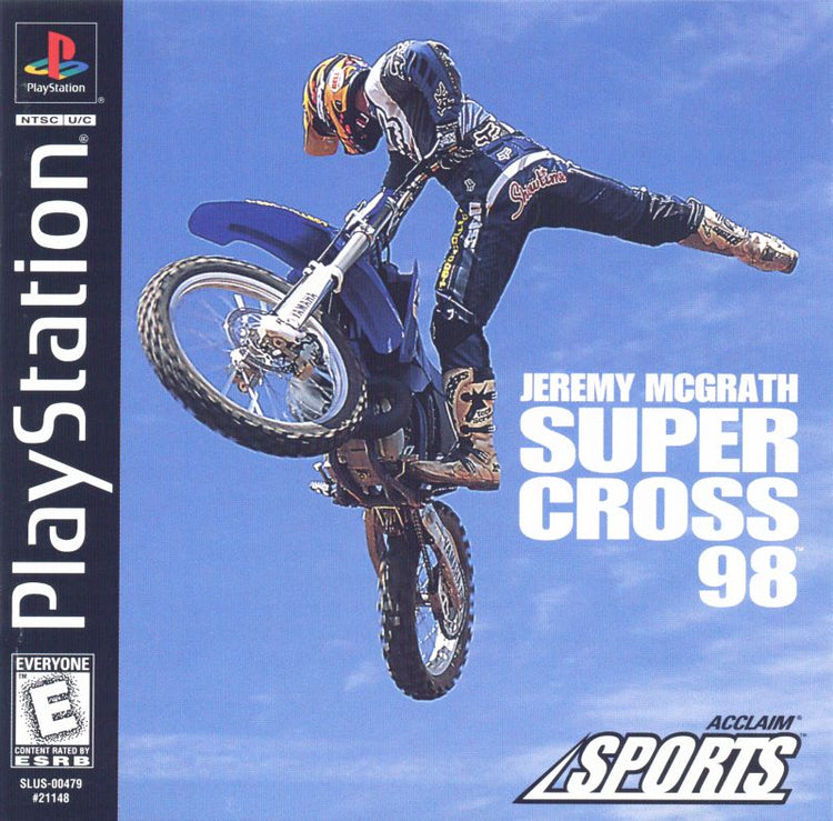 Jeremy McGrath Supercross 98 - PS1 Game