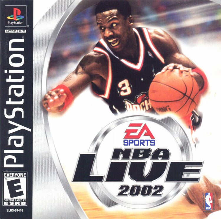 NBA Live 2002 - PS1 Game