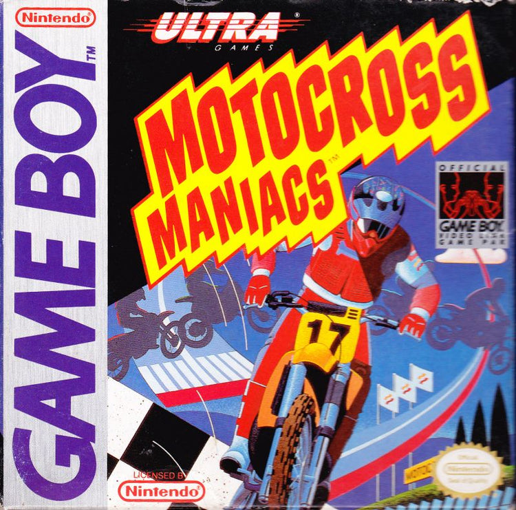 Motocross Maniacs - Gameboy Game