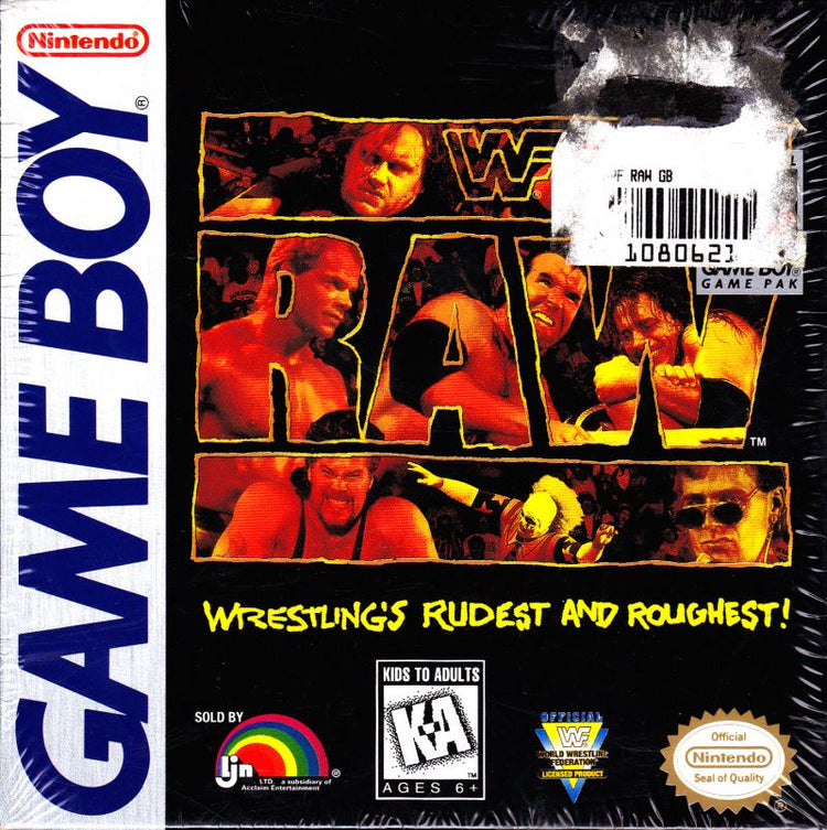 WWF Raw - Gameboy Game