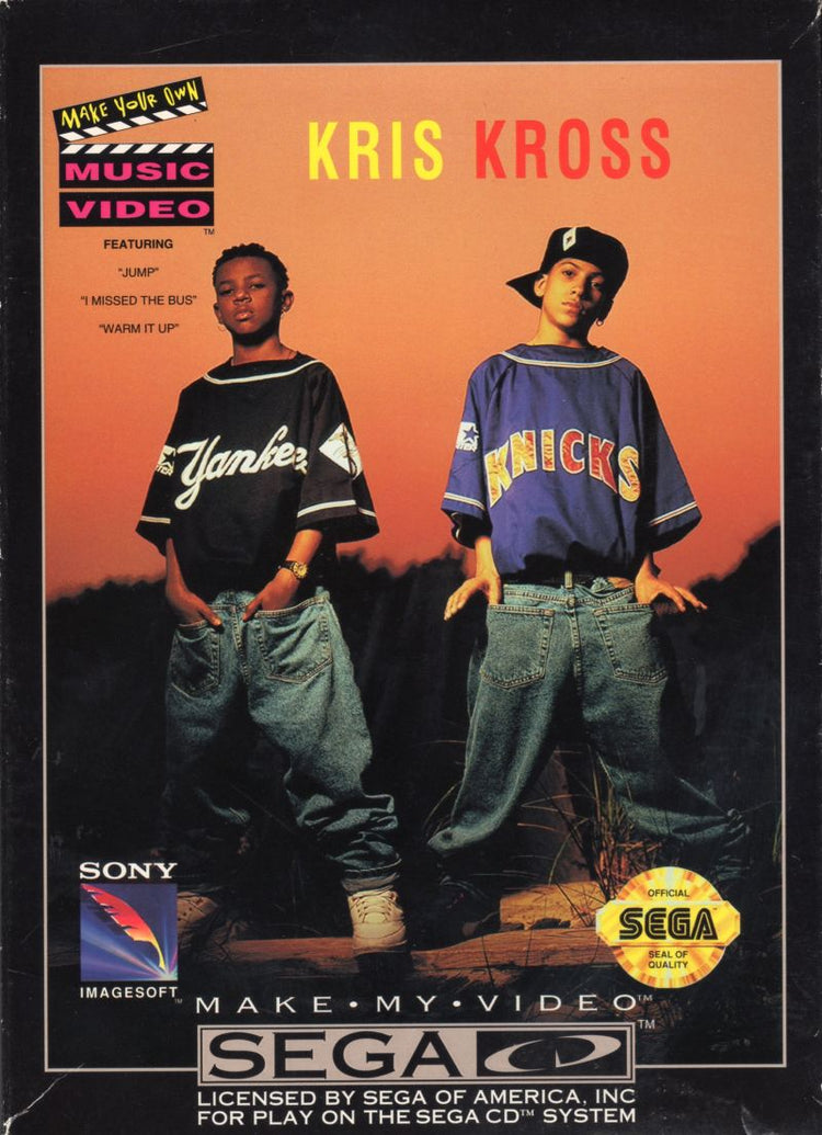 Kris Kross: Make My Video - Sega CD Game
