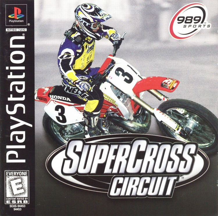 Supercross Circuit - PS1 Game