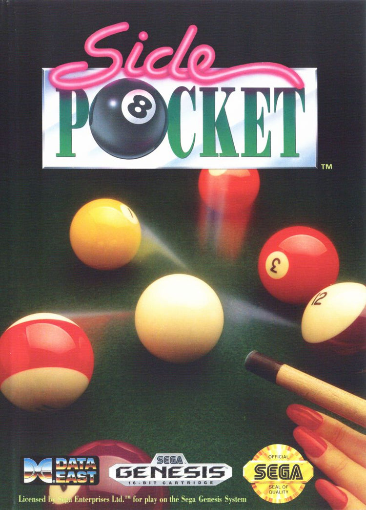 Side Pocket - Sega Genesis Game