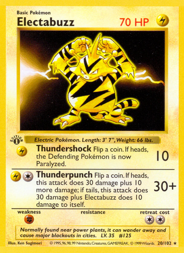 Electabuzz (20/102) - Base