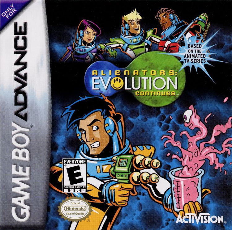 Alienators Evolution Continues - GBA Game