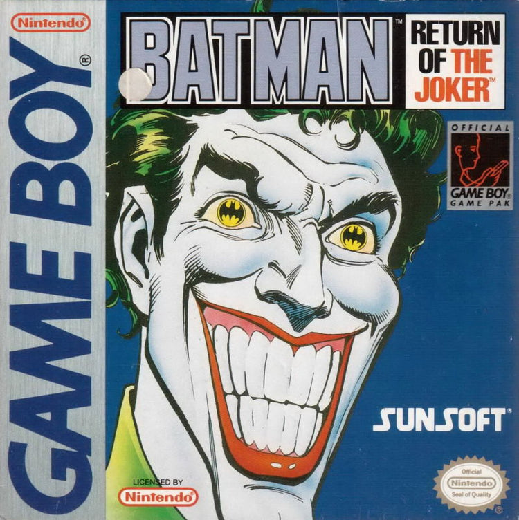 Batman: Return of the Joker - Gameboy Game