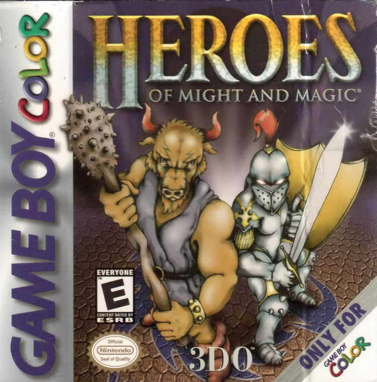 Heroes of Might and Magic - Gameboy Color Game
