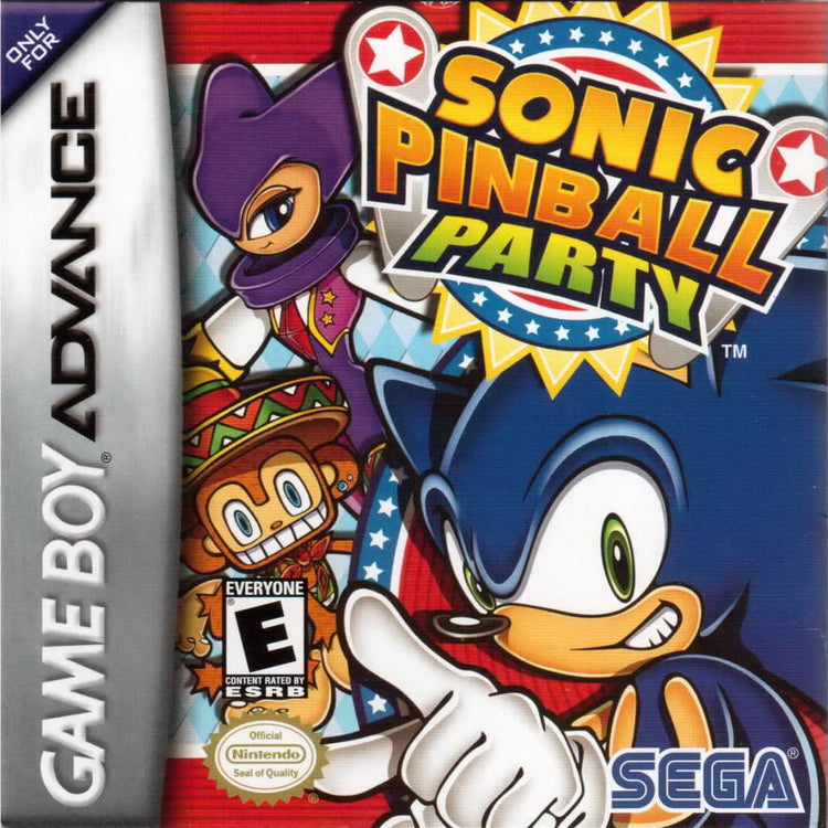 Sonic Advance & Sonic Pinball Party - GBA Game