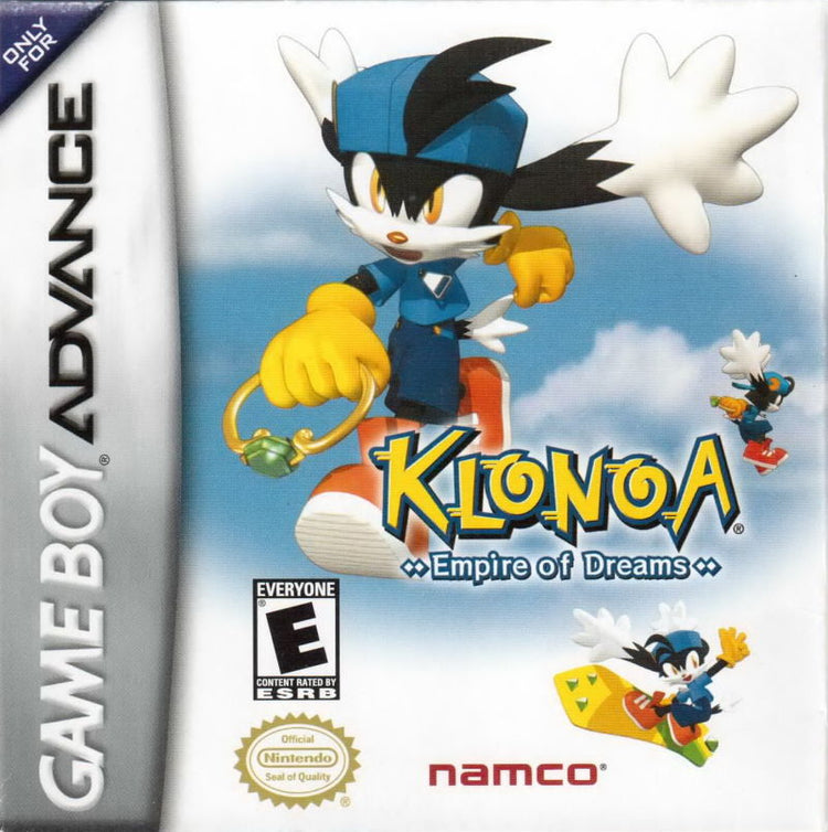 Klonoa Empire of Dreams - GBA Game