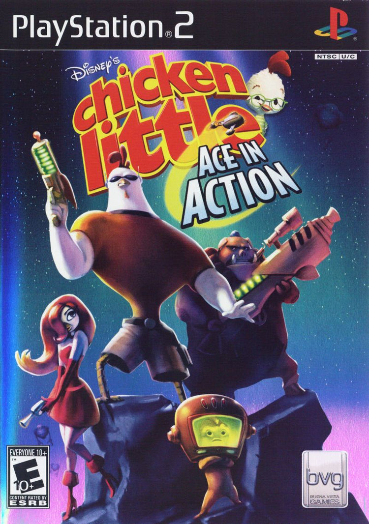 Chicken Little Ace In Action - PS2 Game