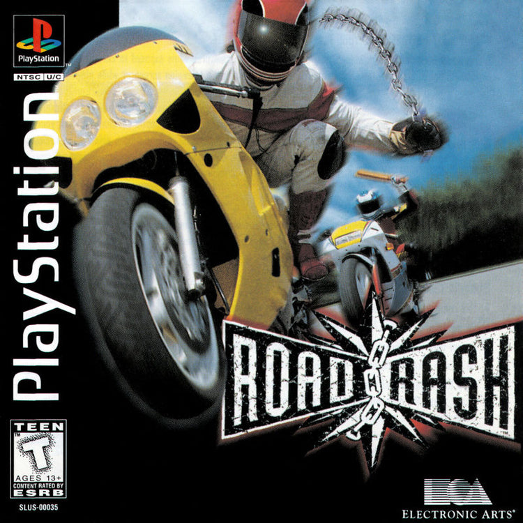 Road Rash - PS1 Game